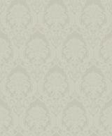 Brewster Home Fashions Renatta Cream Damask Wallpaper