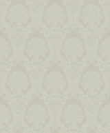 Brewster Home Fashions Renatta Damask Cream Wallpaper