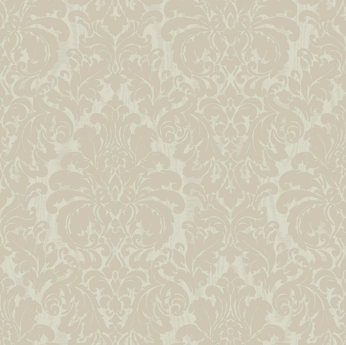 Brewster Home Fashions Betina Damask Cream Wallpaper