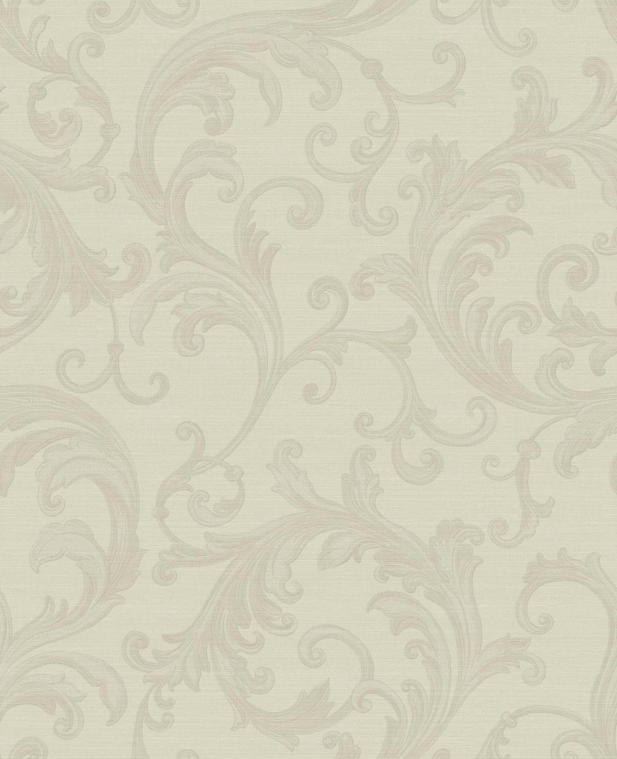 Brewster Home Fashions Noemi Acanthus Cream Wallpaper