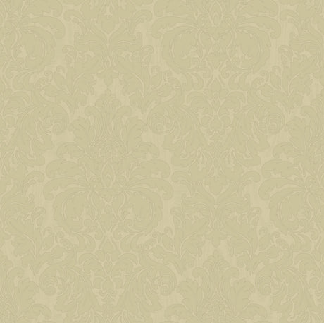 Brewster Home Fashions Betina Gold Damask Wallpaper