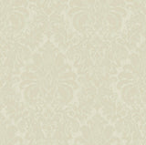 Brewster Home Fashions Betina Light Yellow Damask Wallpaper