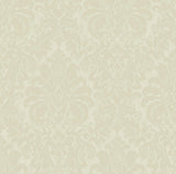 Brewster Home Fashions Betina Damask Light Yellow Wallpaper