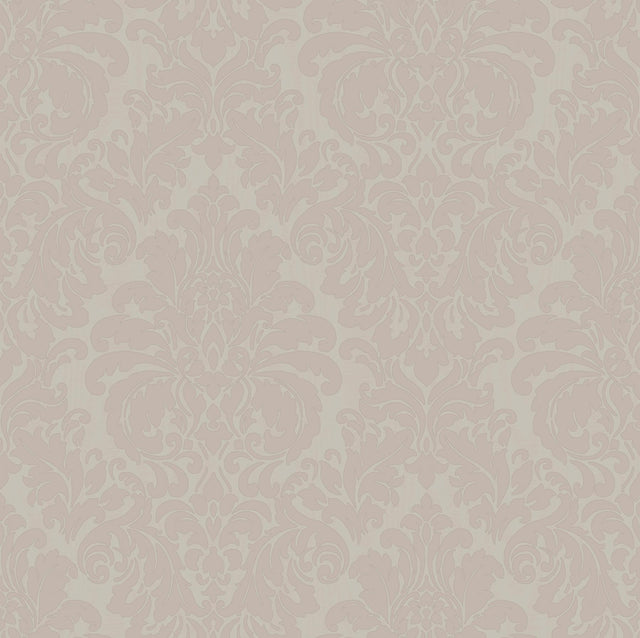 Brewster Home Fashions Betina Rose Damask Wallpaper