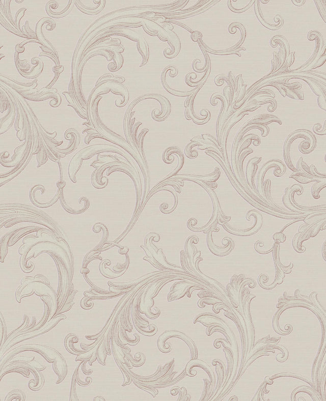 Brewster Home Fashions Noemi Rose Acanthus Wallpaper
