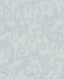 Brewster Home Fashions Noemi Light Blue Acanthus Wallpaper