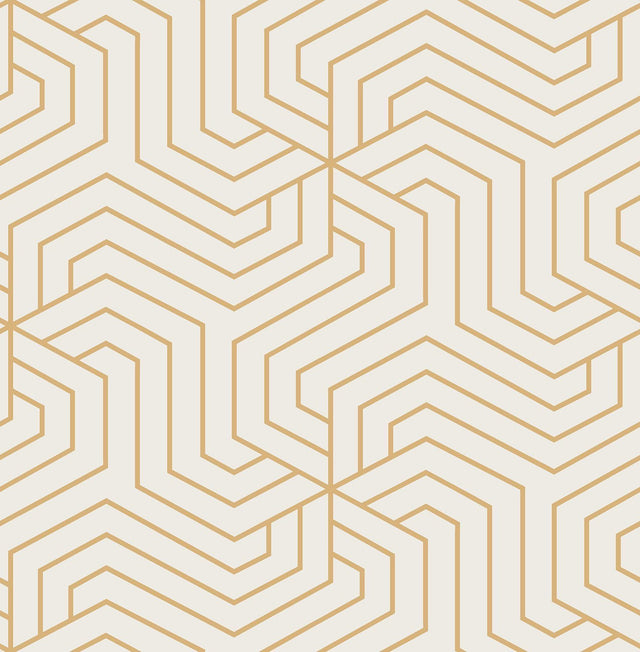 Brewster Home Fashions Cream Ramsey Peel & Stick Wallpaper