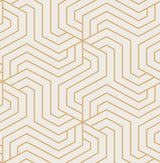 Brewster Home Fashions Ramsey Peel & Stick Cream Wallpaper