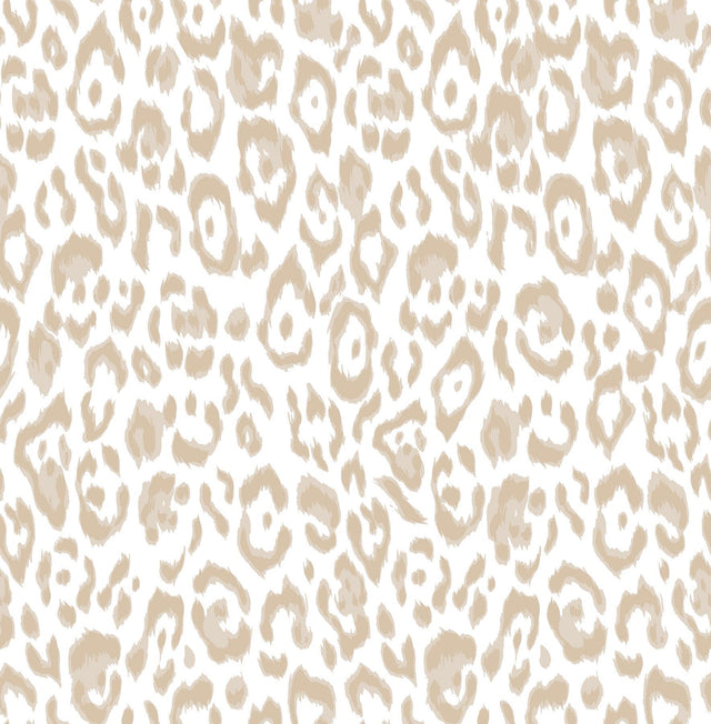 Brewster Home Fashions Taupe Marlowe Peel & Stick Wallpaper