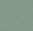 A-Street Prints Bentley Green Faux Linen Wallpaper