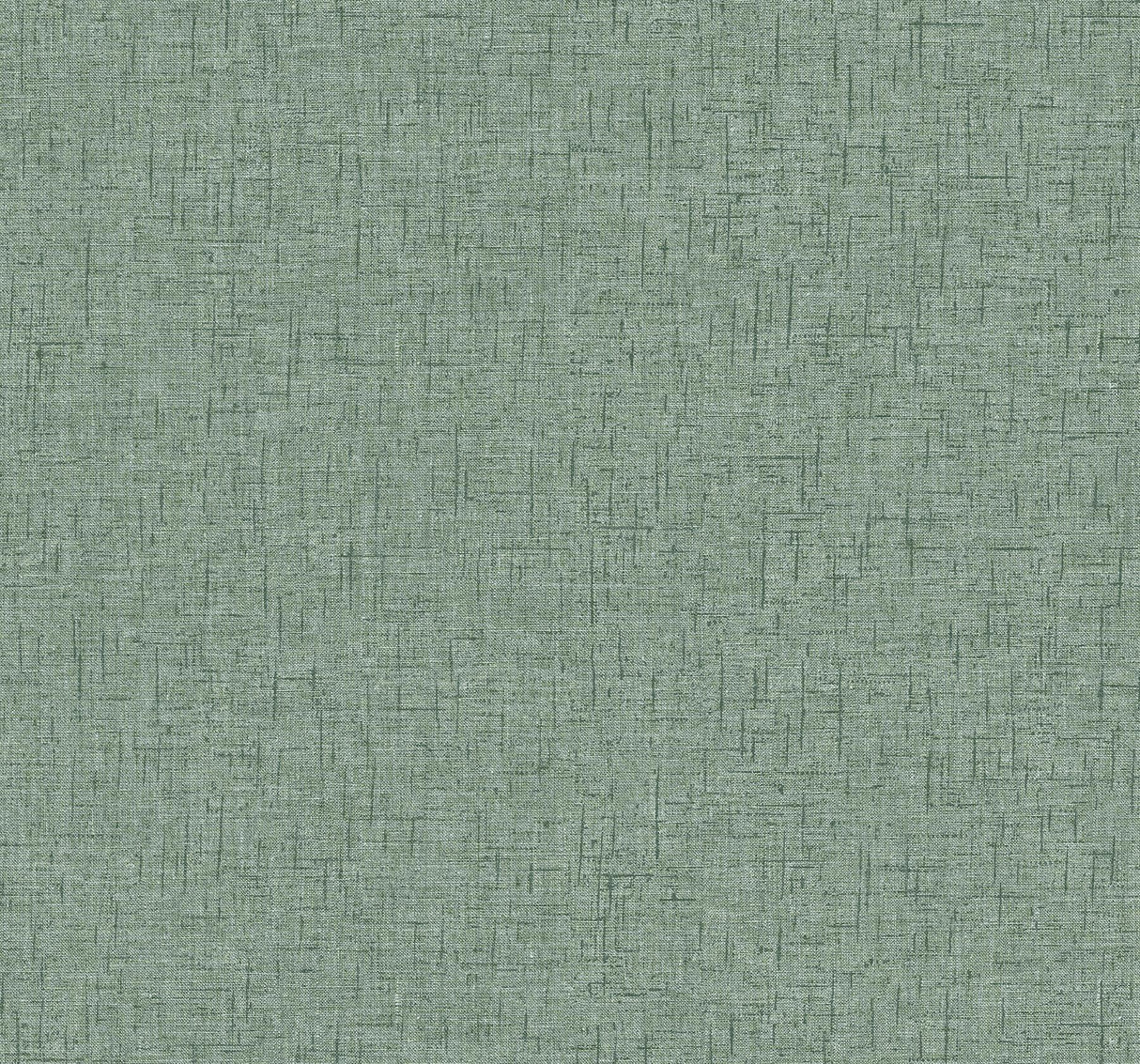 A-Street Prints Bentley Green Faux Linen Wallpaper