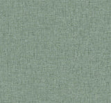 A-Street Prints Bentley Green Faux Linen Wallpaper