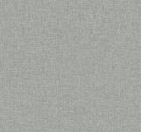 A-Street Prints Bentley Slate Faux Linen Wallpaper