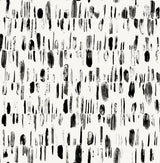 A-Street Prints Dwell Black Brushstrokes Wallpaper