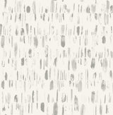 A-Street Prints Dwell Brushstrokes Grey Wallpaper