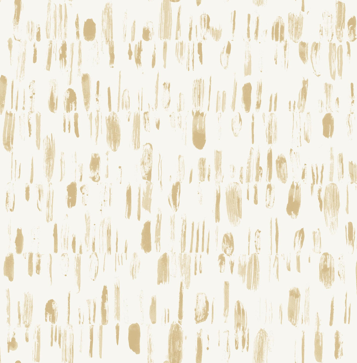 A-Street Prints Dwell Brushstrokes Gold Wallpaper