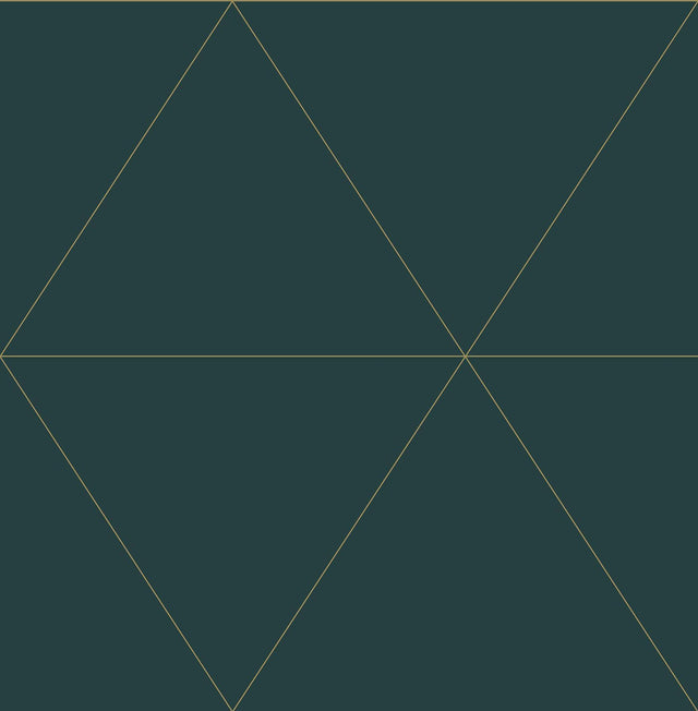 A-Street Prints Twilight Indigo Geometric Wallpaper