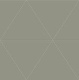 A-Street Prints Twilight Geometric Silver Wallpaper