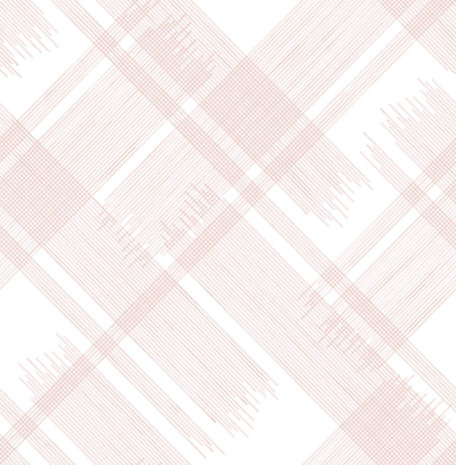 A-Street Prints Zag Pink Modern Plaid Wallpaper