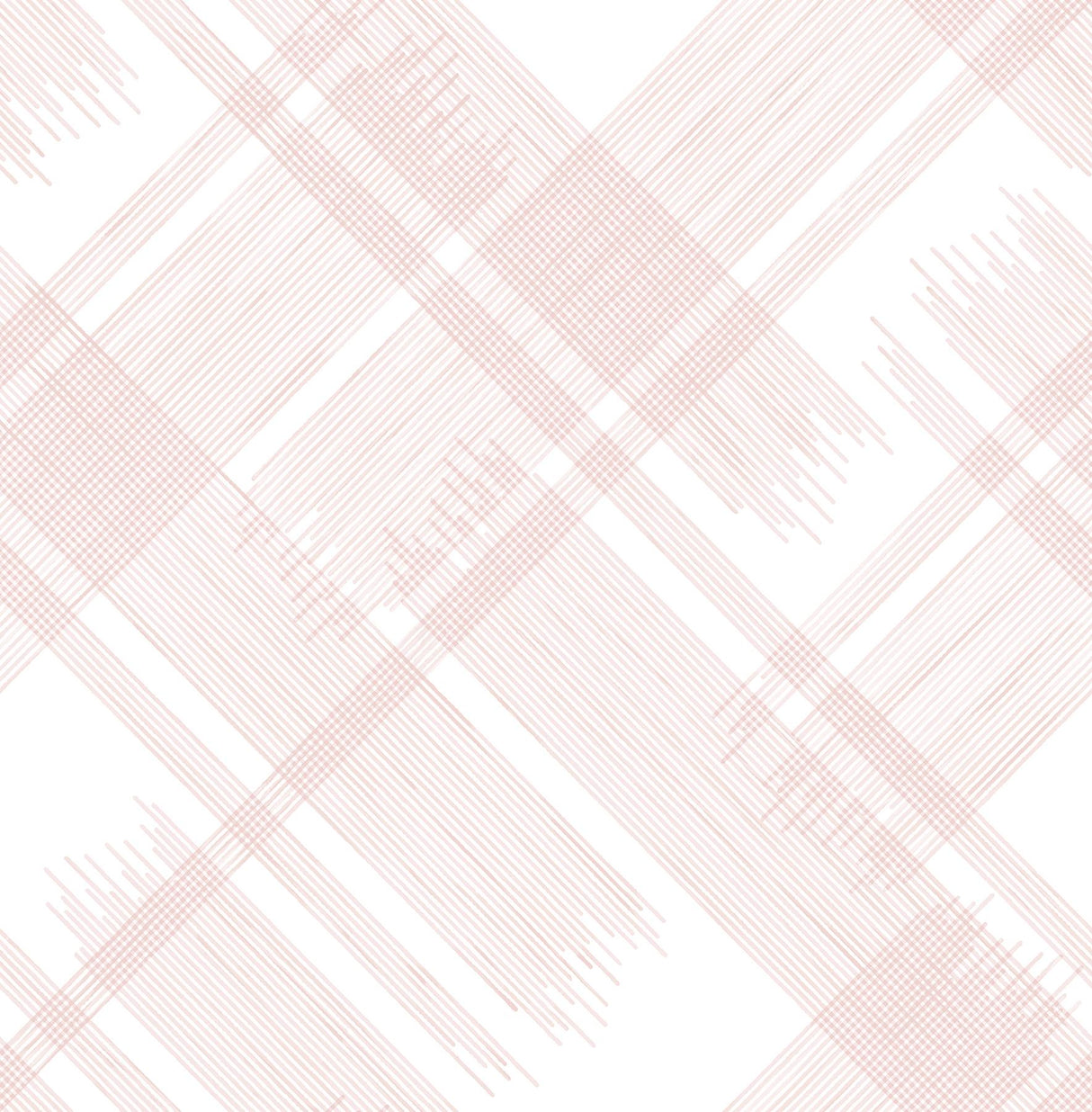 A-Street Prints Zag Modern Plaid Pink Wallpaper