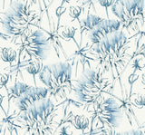 A-Street Prints Mariell Blue Dragonfly Wallpaper