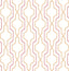 A-Street Prints Rion Orange Trellis Wallpaper
