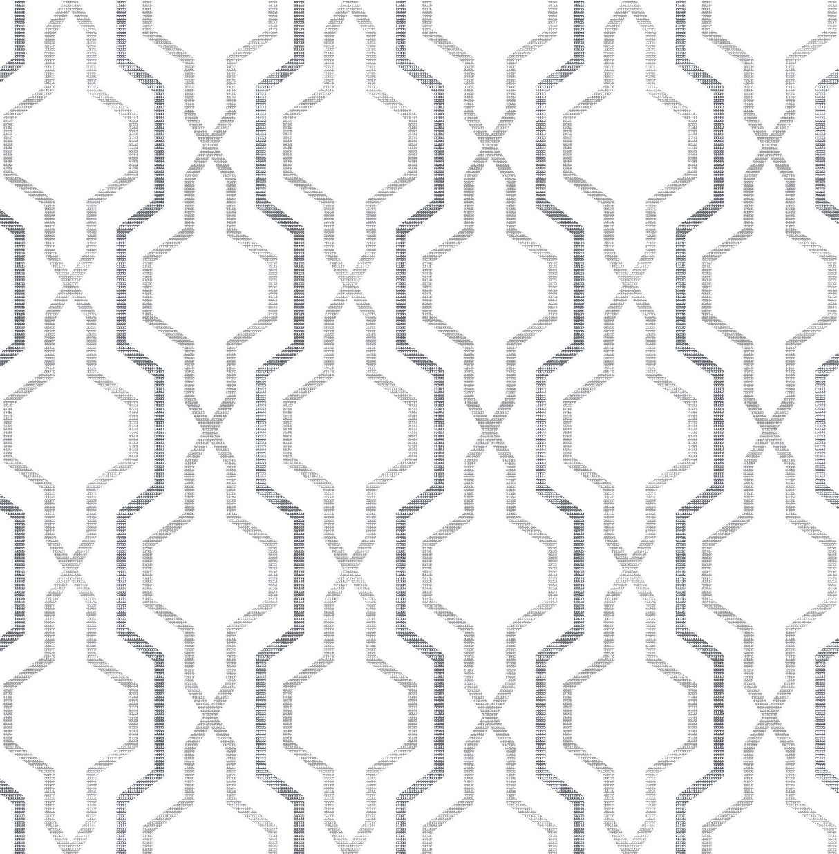 A-Street Prints Rion Grey Trellis Wallpaper