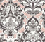 A-Street Prints Sadie Blush Parisian Damask Wallpaper
