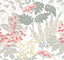 A-Street Prints Brie Pink Forest Flowers Wallpaper