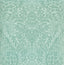 A-Street Prints Maris Mint Flock Damask Wallpaper