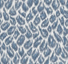 A-Street Prints Electra Blue Leopard Spot String Wallpaper