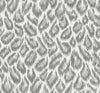 A-Street Prints Electra Grey Leopard Spot String Wallpaper