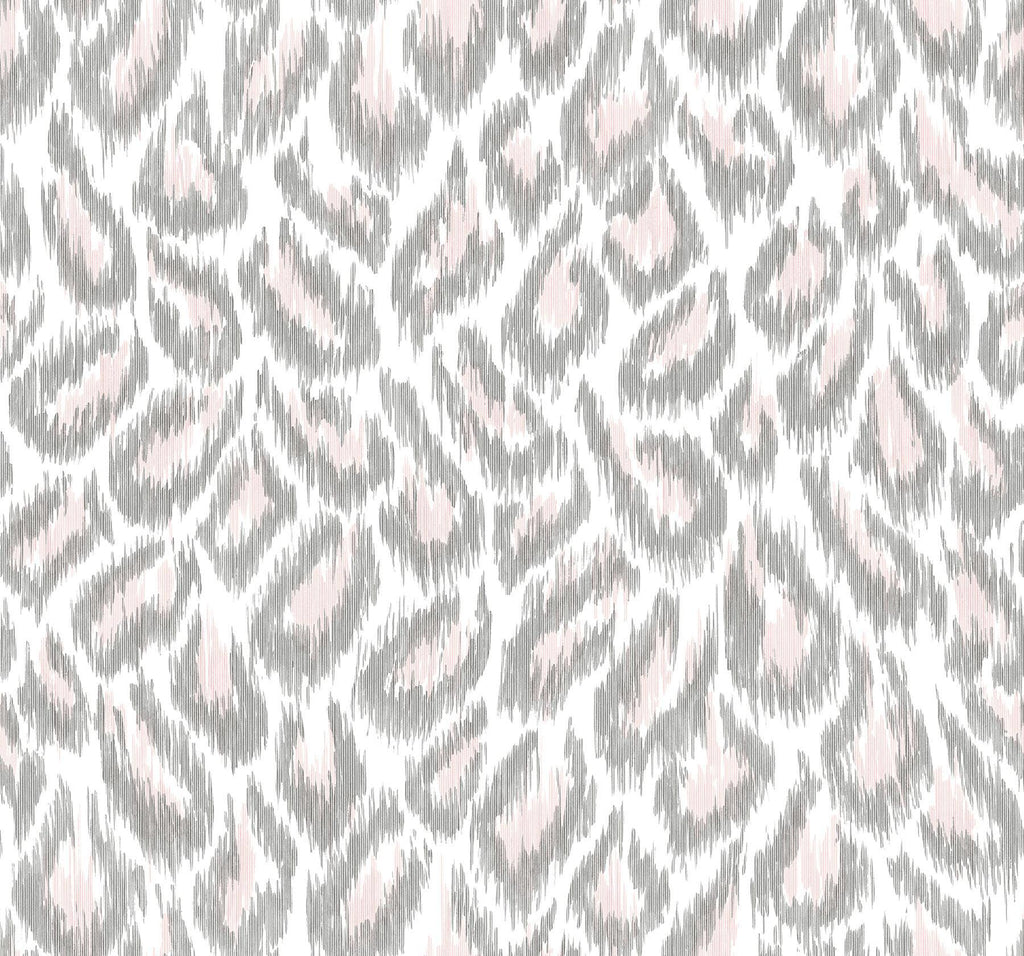 A-Street Prints Electra Blush Leopard Spot String Wallpaper