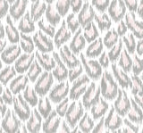 A-Street Prints Electra Leopard Spot String Blush Wallpaper