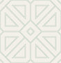 A-Street Prints Voltaire Green Beaded Geometric Wallpaper