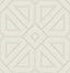 A-Street Prints Voltaire Grey Beaded Geometric Wallpaper