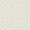 A-Street Prints Voltaire Grey Beaded Geometric Wallpaper