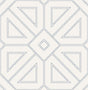 A-Street Prints Voltaire Indigo Beaded Geometric Wallpaper