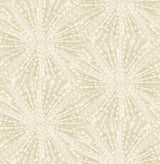 Brewster Home Fashions Sunburst Peel & Stick Soft Gold Wallpaper