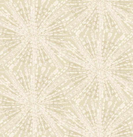Brewster Home Fashions Sunburst Peel & Stick Soft Gold Wallpaper