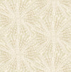Brewster Home Fashions Soft Gold Sunburst Peel & Stick Wallpaper
