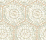 Brewster Home Fashions Peach Harmony Peel & Stick Wallpaper