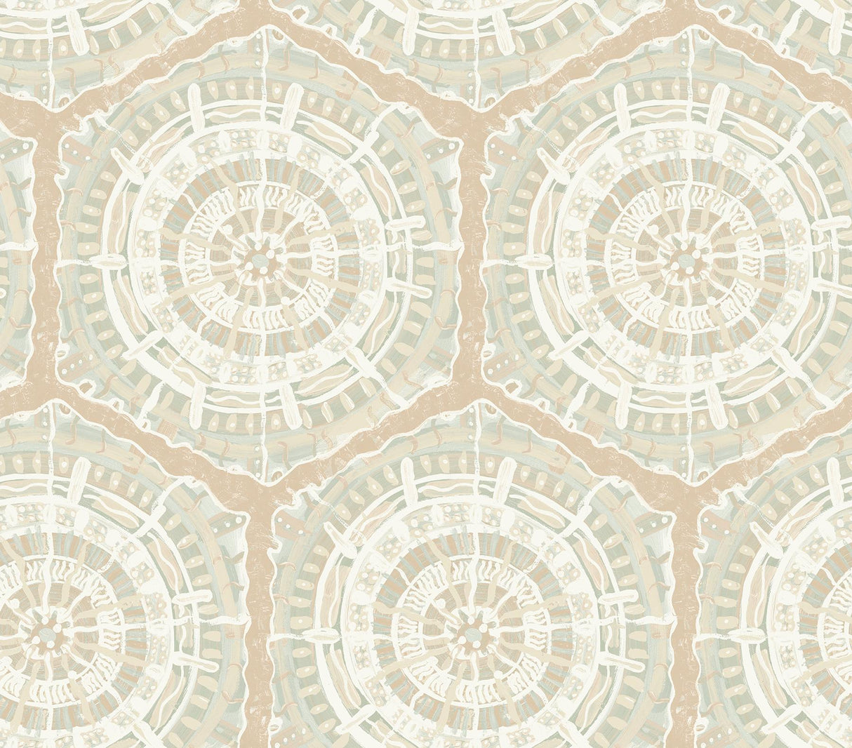 Brewster Home Fashions Harmony Peel & Stick Peach Wallpaper