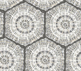 Brewster Home Fashions Charcoal Harmony Peel & Stick Wallpaper