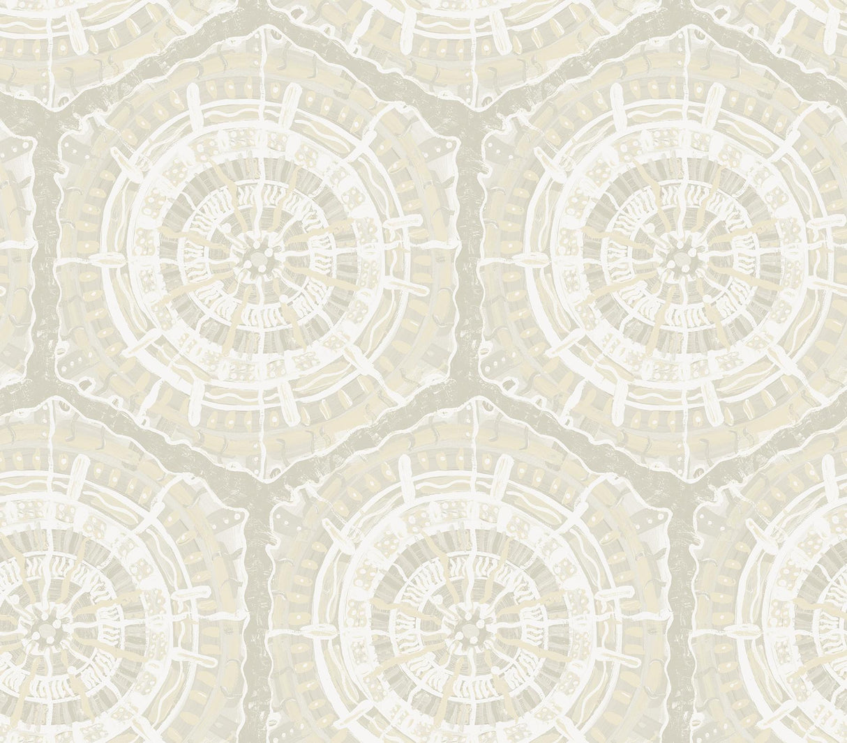 Brewster Home Fashions Cream Harmony Peel & Stick Wallpaper