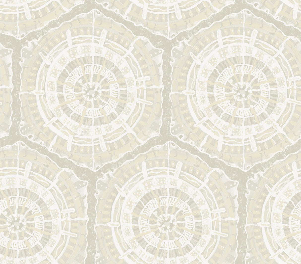 Brewster Home Fashions Harmony Peel & Stick Cream Wallpaper