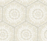 Brewster Home Fashions Harmony Peel & Stick Cream Wallpaper