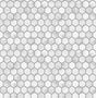 Seabrook Marble Hexagon Carrara & Argos Grey Wallpaper