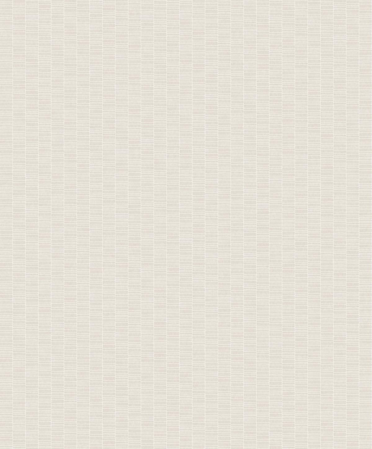 Seabrook Deco Spliced Stripe Off-White Wallpaper