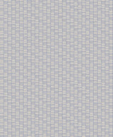 Seabrook Deco Spliced Stripe Blue Wallpaper